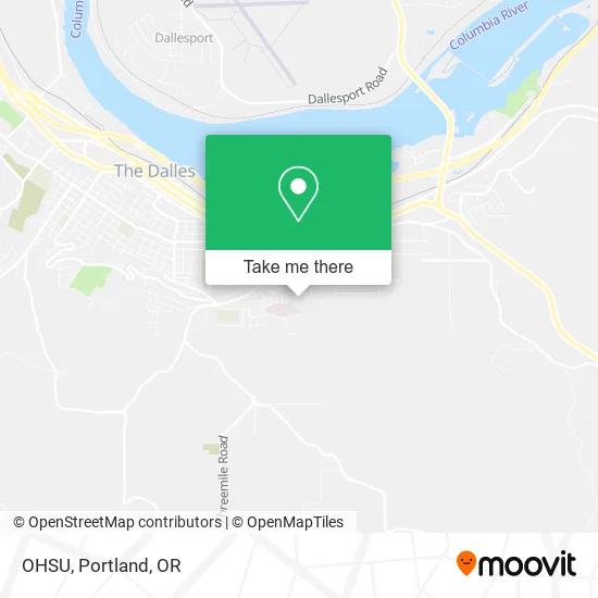 OHSU map