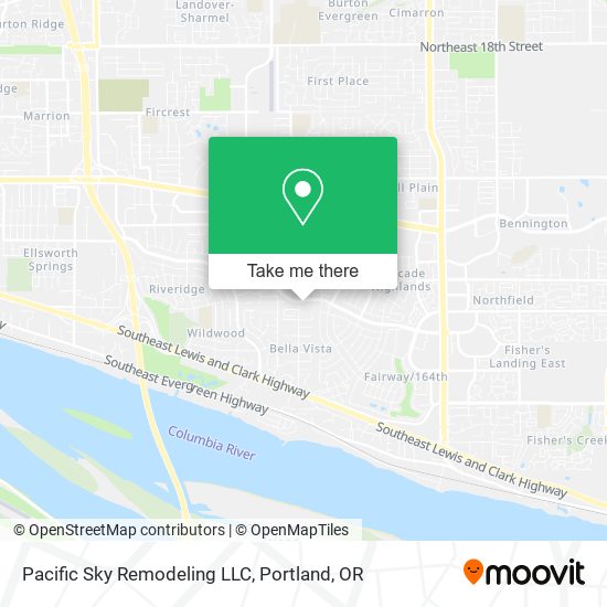 Pacific Sky Remodeling LLC map