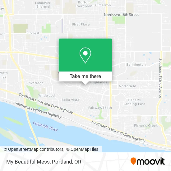 My Beautiful Mess map