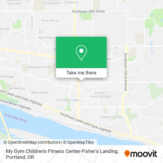 My Gym Children's Fitness Center-Fisher's Landing map