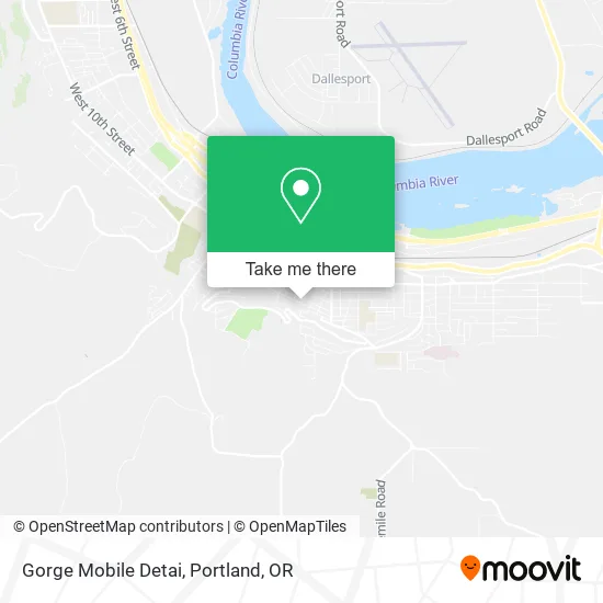Gorge Mobile Detai map