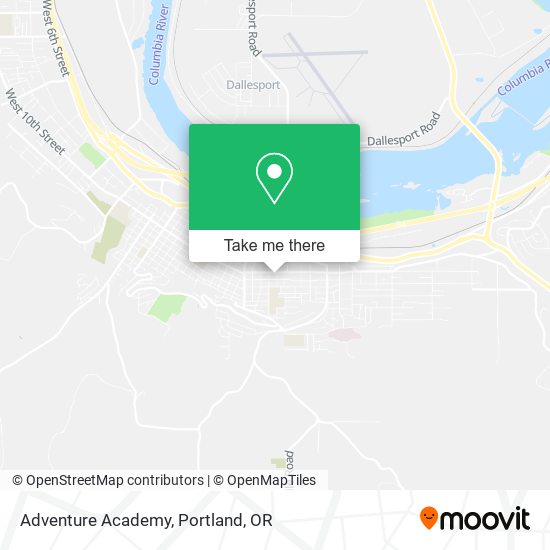 Mapa de Adventure Academy