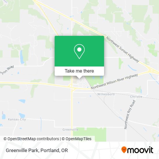 Mapa de Greenville Park