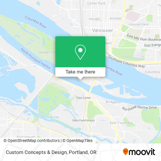 Custom Concepts & Design map