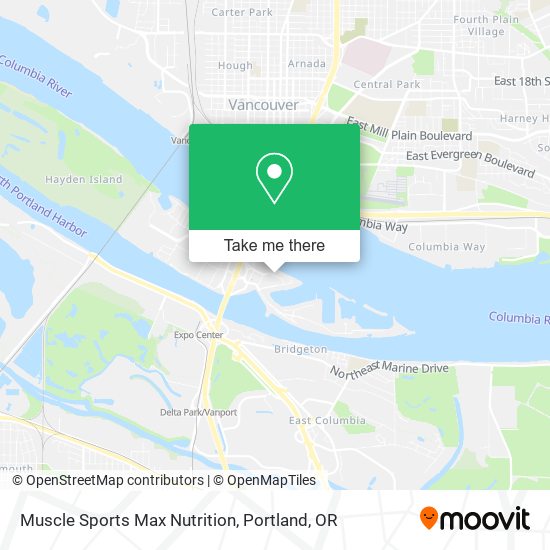 Muscle Sports Max Nutrition map