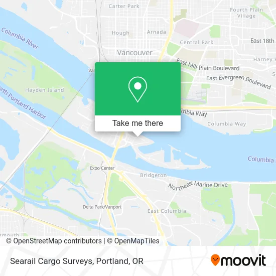 Searail Cargo Surveys map