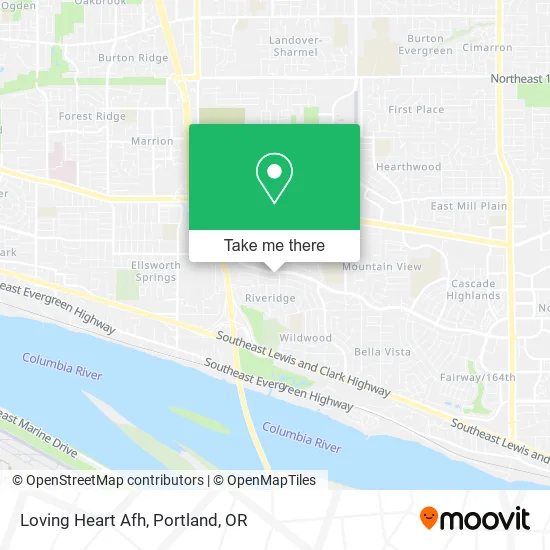 Mapa de Loving Heart Afh