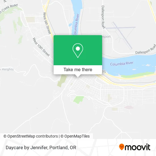 Daycare by Jennifer map