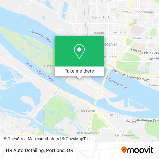 HR Auto Detailing map