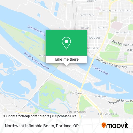 Mapa de Northwest Inflatable Boats