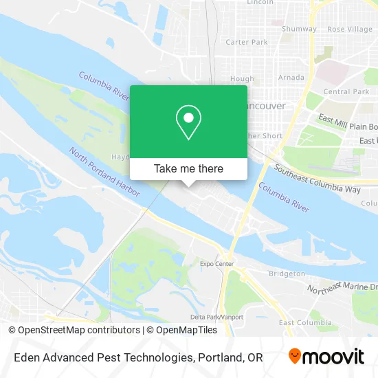Mapa de Eden Advanced Pest Technologies