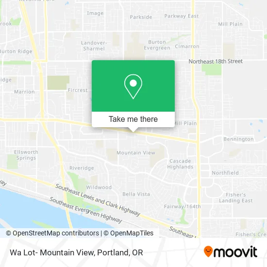 Wa Lot- Mountain View map