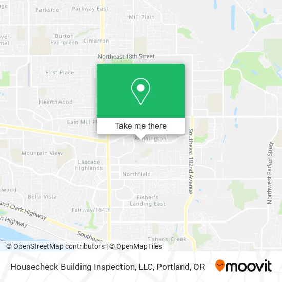 Housecheck Building Inspection, LLC map