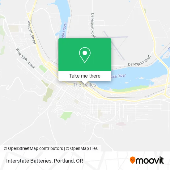 Interstate Batteries map