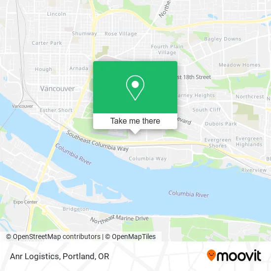 Mapa de Anr Logistics