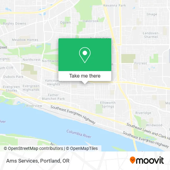 Ams Services map