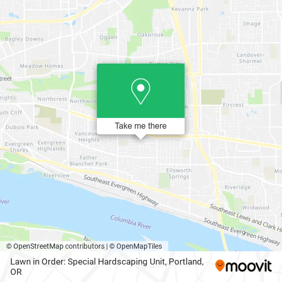 Lawn in Order: Special Hardscaping Unit map