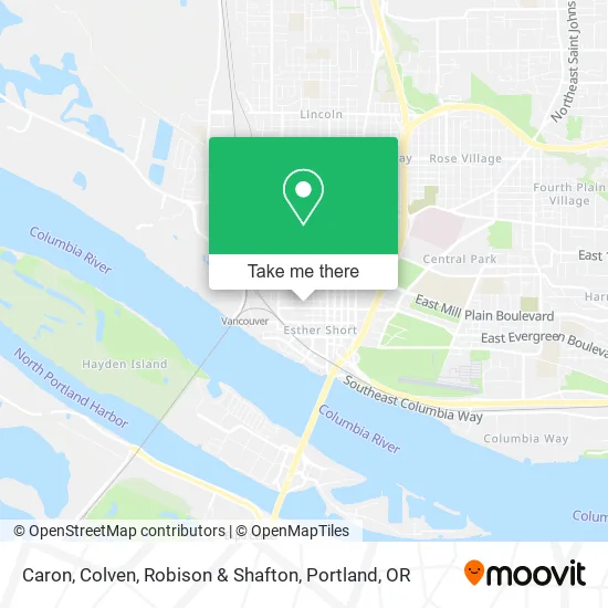 Caron, Colven, Robison & Shafton map