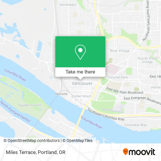 Mapa de Miles Terrace