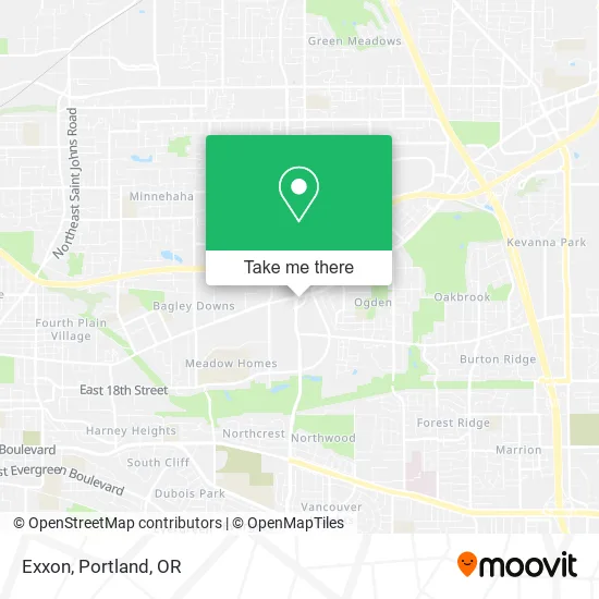 Exxon map