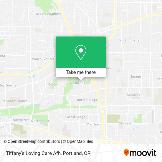Tiffany's Loving Care Afh map