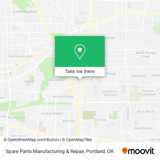 Spare Parts Manufacturing & Repair map