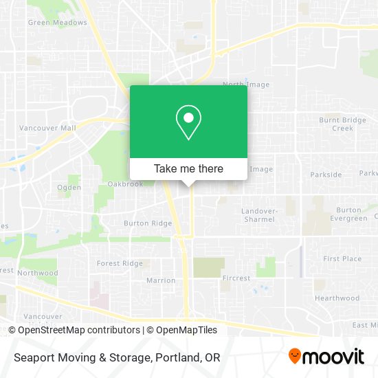 Seaport Moving & Storage map