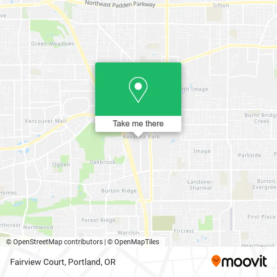 Fairview Court map