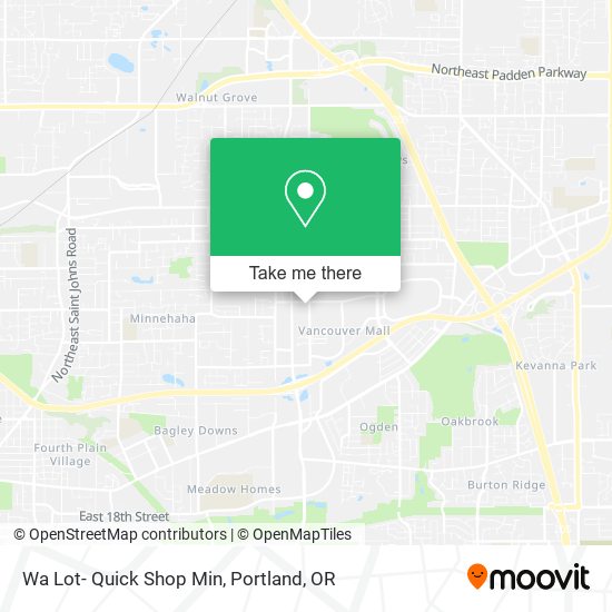 Mapa de Wa Lot- Quick Shop Min