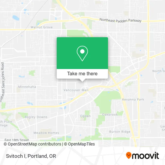 Svitoch I map