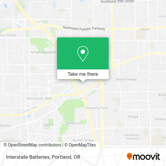 Interstate Batteries map