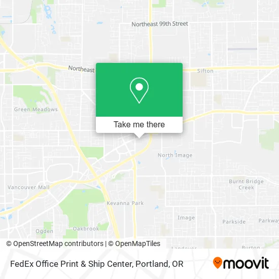 FedEx Office Print & Ship Center map