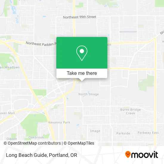 Long Beach Guide map