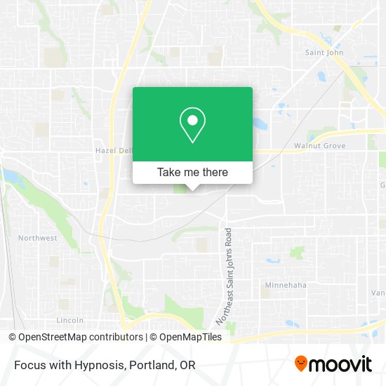 Focus with Hypnosis map