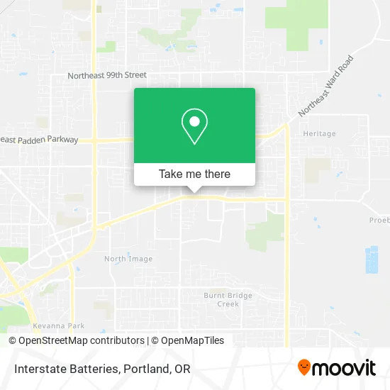 Interstate Batteries map