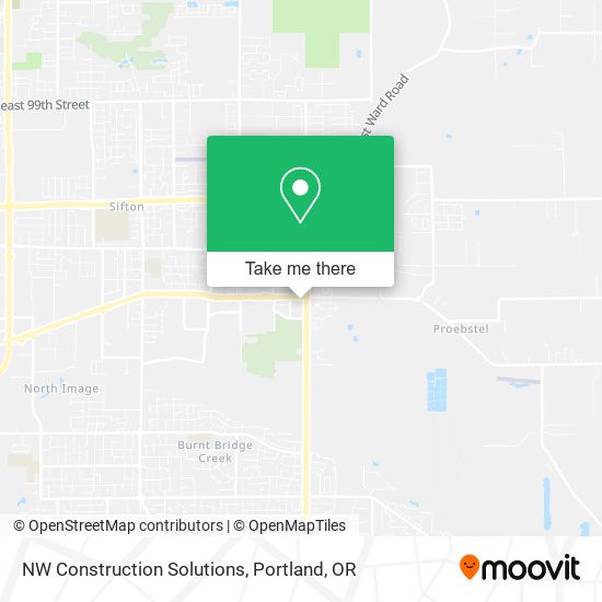 NW Construction Solutions map