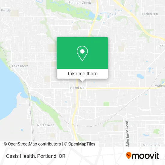 Oasis Health map