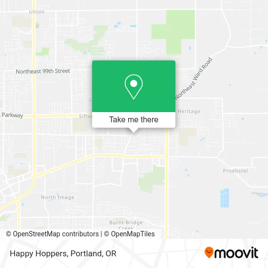 Happy Hoppers map