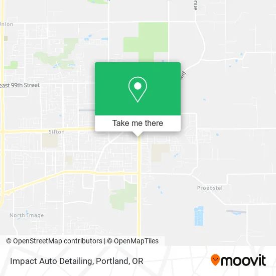 Impact Auto Detailing map