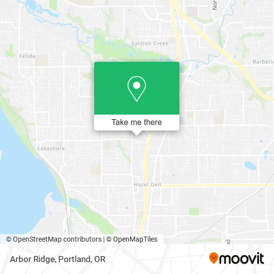 Arbor Ridge map