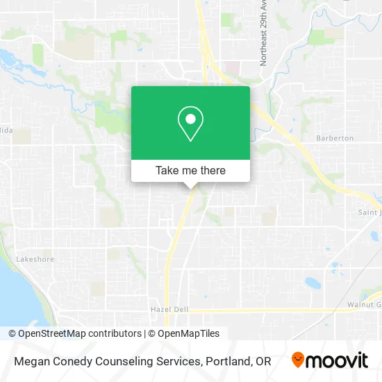 Mapa de Megan Conedy Counseling Services