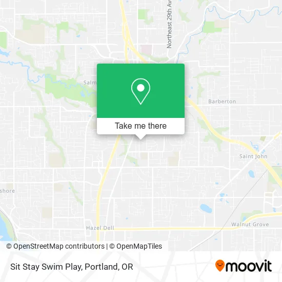 Sit Stay Swim Play map
