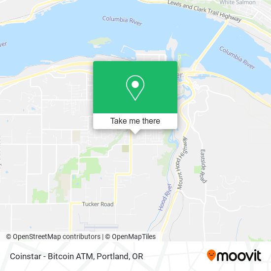 Coinstar - Bitcoin ATM map