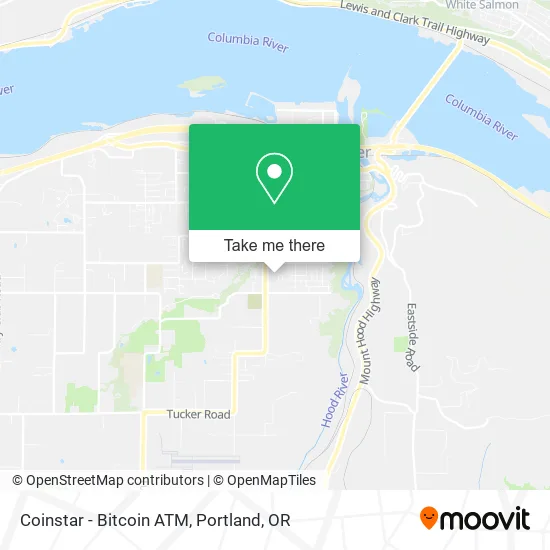 Coinstar - Bitcoin ATM map