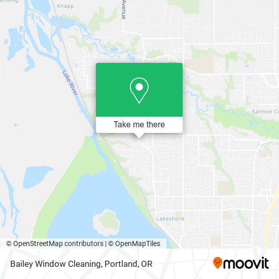 Bailey Window Cleaning map