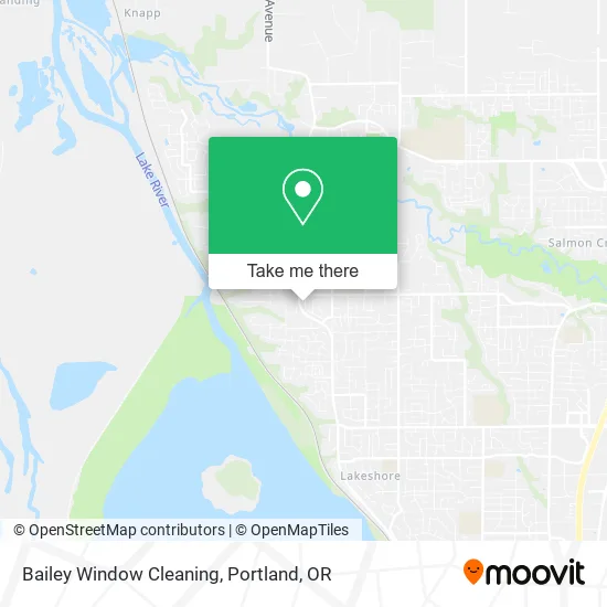 Bailey Window Cleaning map