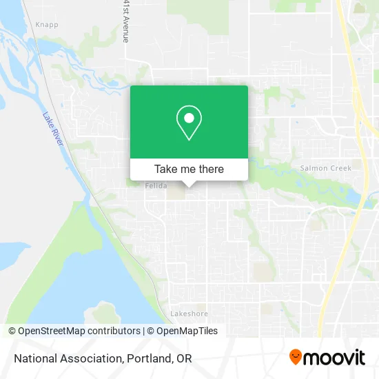 National Association map