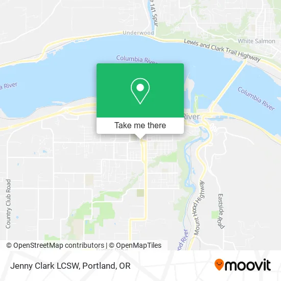 Jenny Clark LCSW map