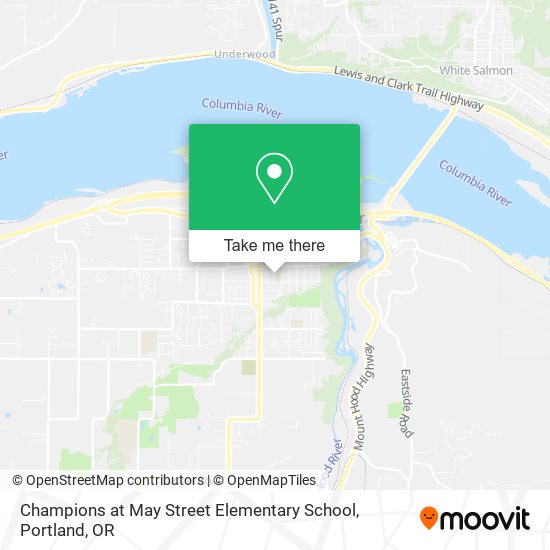 Champions at May Street Elementary School map