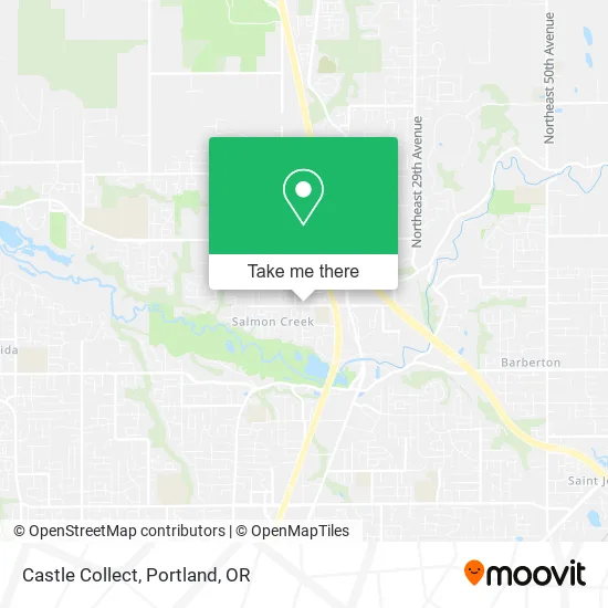 Castle Collect map